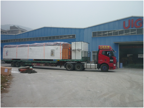 Unité cryogénique de séparation d'air montée par dérapage, usine d'oxygène liquide de grande pureté