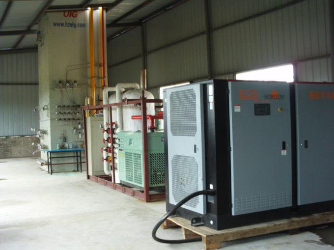 Le dérapage de la Chine a monté l'usine de génération d'azote, fournisseurs cryogéniques d'usine de séparation d'air